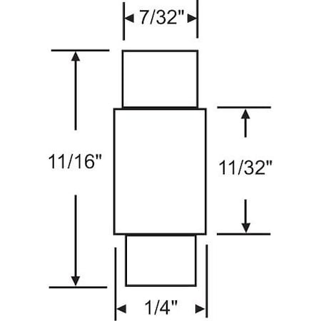 Strybuc Roller Axle 11-155